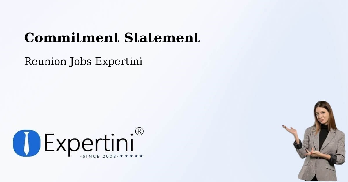 Corporate Commitment – Cambuston - Reunion Jobs Expertini